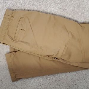 Men's, khaki, George Slim fit pants 30x32